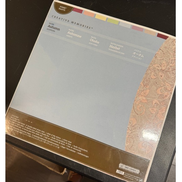 Creative Memories Other - Creative Memories Power Palette Pastel Autumn Additions 12x12 Scrapbook Kit NEW